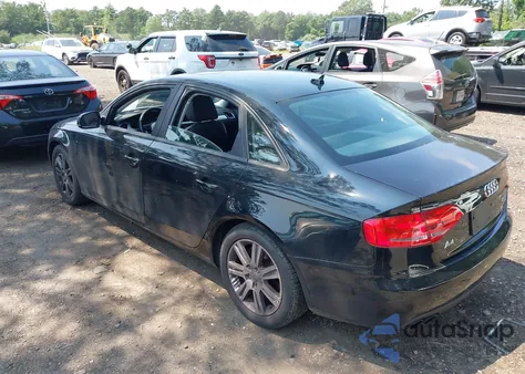 2010 Audi A4 2.0T Premium z USA, uszkodzony, nr VIN WAUDFAFL9AN039260